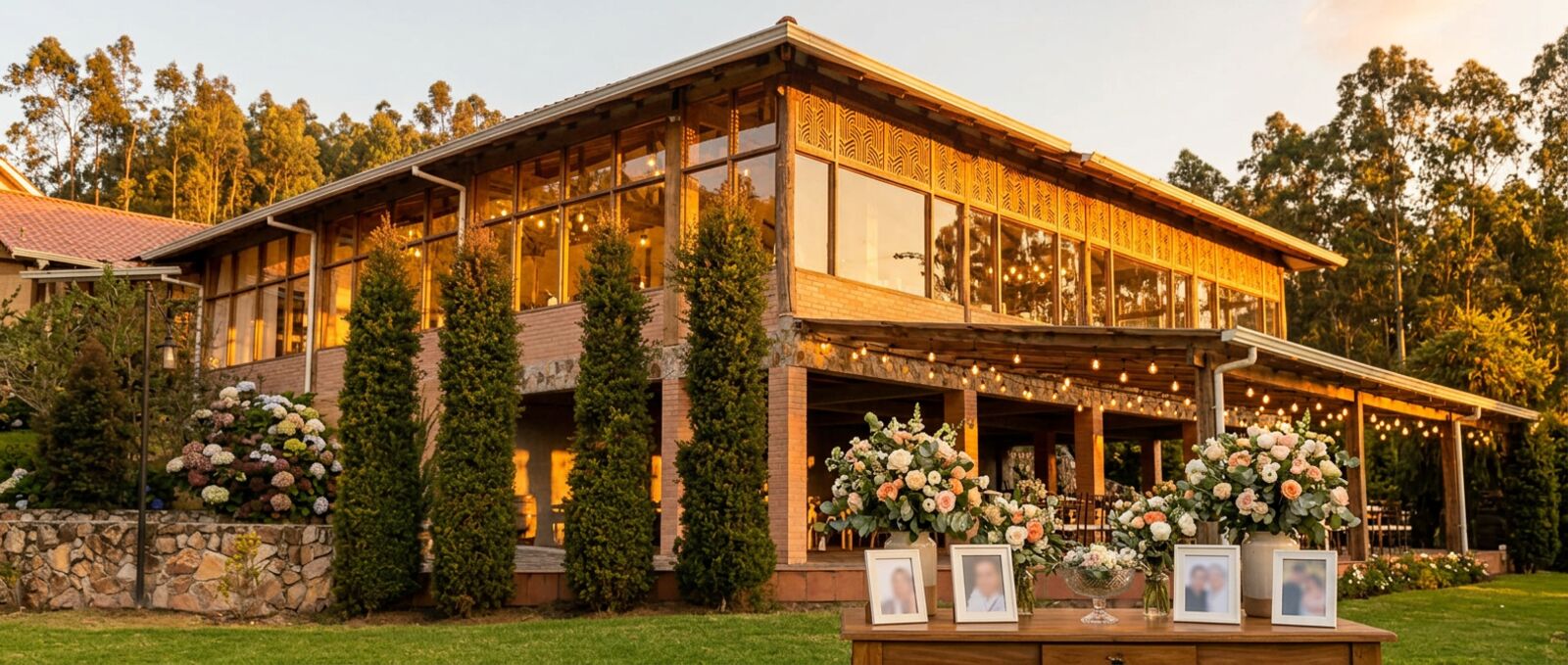 Área de recepción de Quinta Margarita